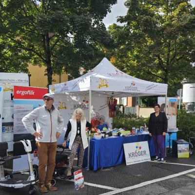 Info-Stand beim Weinheimer Herbst
